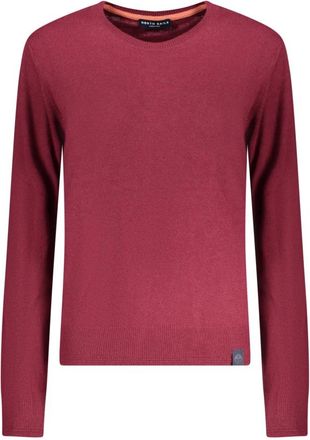 North Sails Trui van kasjmiermix met ronde hals - Dames - Ronde hals truien - Rood - L - Kasjmier - Truien & Vesten