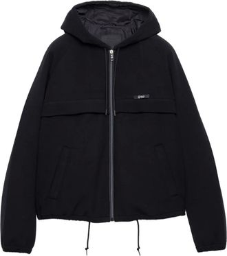 Prada Giacca con maniche raglan - Nero