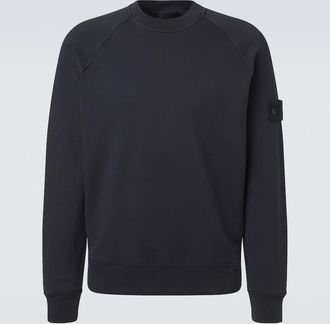 Stone Island Compass cotton jersey sweatshirt