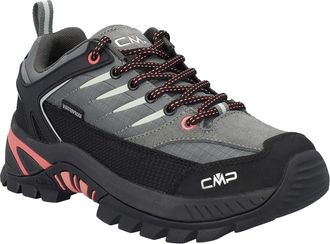 F.lli Campagnolo Wanderschuh CMP RIGEL 2.0 LOW WMN TREKKING SHOES WP, Damen, Gr. 36, avocado, coral, Leder, Synthetik, Schuhe Wanderschuh
