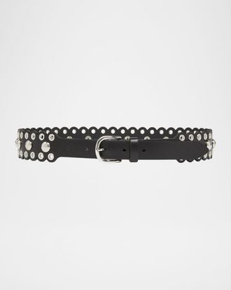 Isabel Marant Studded Leather Belt