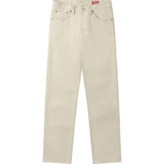 Fortela 913 Superjohn 5-Pocket Cotton Satin Denim in Taupe at Nordstrom, Size 36 X 31 Eu