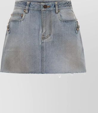 Balenciaga urban style skirt with pockets and loops