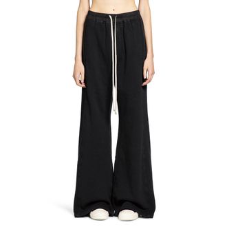 Rick Owens Wide Leg Cotton Pants