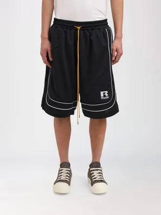 Rhude Pantaloncini jogging in poliestere