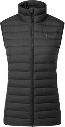 Mountain Equipment Earthrise Vest Daunengilet f&uuml;r Damen | schwarz/grau