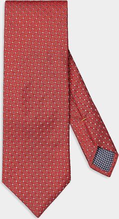 Eton Men & apos;s Geometric Diamond Silk Tie