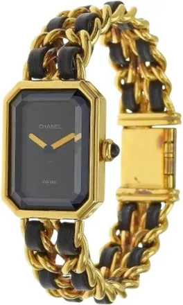 Chanel Pre-owned Watches, female, Yellow, Size: ONE SIZE Pre-owned Premiere Quartz