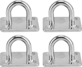 OEM Placas De Ojo De Acero Inoxidable 304 Con Gancho Cerrado Para Montaje En Pared O Techo