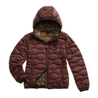Blauer Camelia Onde Padded Feather - Jackets - Mujer - Rojo - M