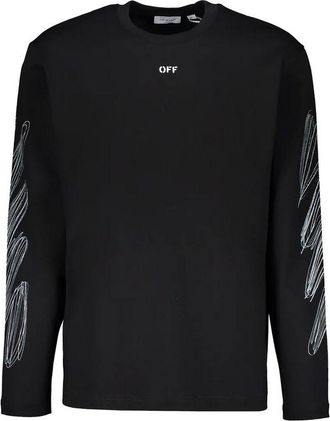 Off-white Off- Cotton Mens T-Shirt
