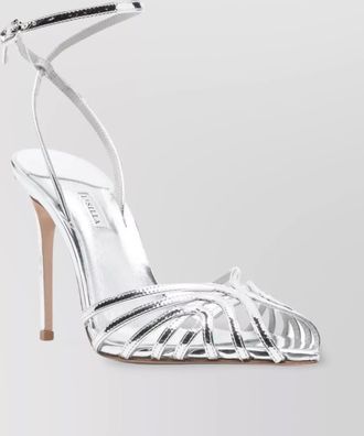 Le Silla embrace italian strappy sandals with 110mm stiletto