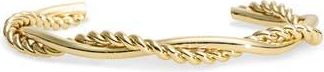 Nordstrom Rack Demi Fine Twisted Cuff Bracelet in Gold at Nordstrom Rack