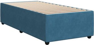 vidaXL Estructura De Cama De Terciopelo Azul 80x200 Cm Vidaxl