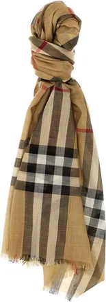 Burberry Beige Check scarf