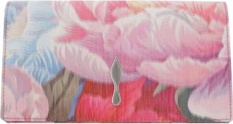 Christian Louboutin Bettina Peony Print Clutch