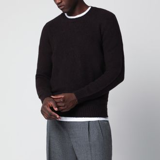 Drumohr Maglione marrone in lana dagnello