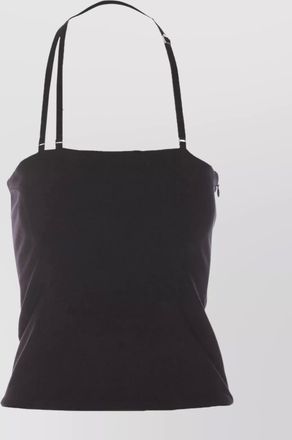 The Attico lace collar bustier top