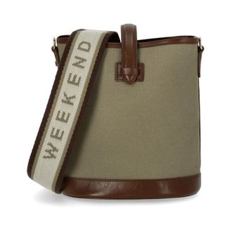 Max Mara Dames, Tassen, Beige, Maat: ONE Size Katoen