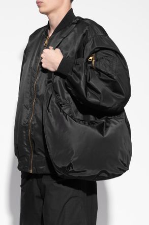 Diesel Shoulder Bag D-PACK HOBO, Unisex, Black