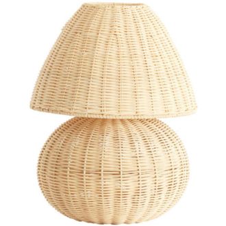 Light & Living Light & Living - L&aacute;mpara De Mesa - Mavon - Natural - Rotan - &Oslash;