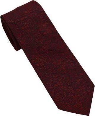 DKNY Speckled Stripe Tie in Black/Burgundy at Nordstrom Rack