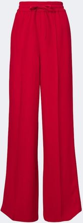 Valentino Cady Couture wide-leg silk pants