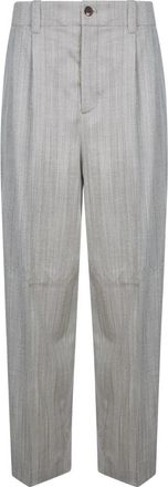 Golden Goose Slacks Jogging WV Micro - Heren - Vrijetijds broeken - Grijs - S - Broeken