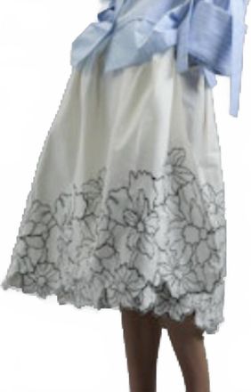 Kika Vargas Claudia Skirt In White