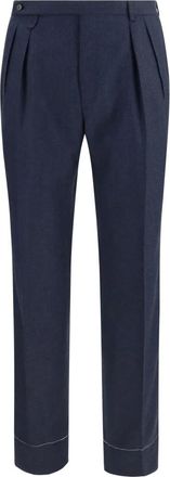 Brioni Pantalones Elba - Trousers - Hombre - Azul - M