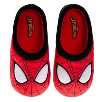 Spider-Man Marvel Spiderman Slippers - Cozy, Plush, and Fun House Shoes in Red at Nordstrom, Size 13.5