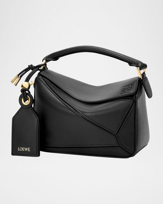 Loewe Puzzle Mini Top-Handle Bag in Nappa Leather