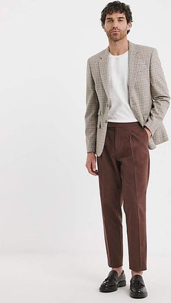 Jacamo Tailored Heritage Patch Check Blazer