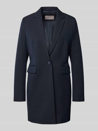 Christian Berg Regular Fit Gehrock mit Viskose-Anteil in Marine, Gr&ouml;&szlig;e 34