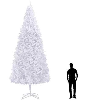vidaXL Rbol De Navidad Artificial Blanco 500 Cm Vidaxl