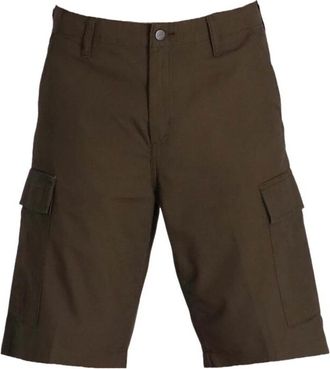 Carhartt Work in Progress Normale Shorts - Heren - Korte Broeken - Bruin - W30 - Korte Broeken