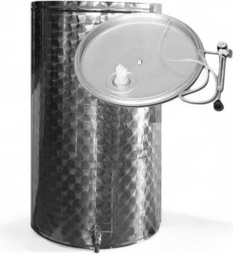 No Brand Galleggiante Ad Aria Kit In Acciaio Inox Per Fusti E Contenitori - 100 Lt - &Oslash; 38 Cm