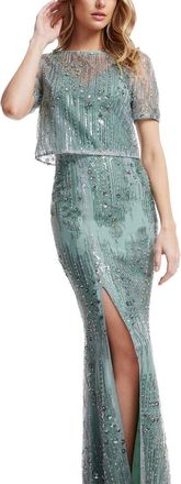 Dress The Population Amanda Mermaid Gown
