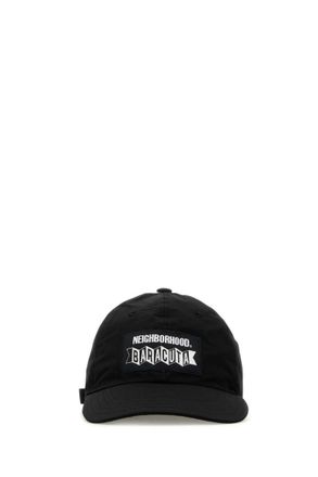 Baracuta Black Logo Baseball Cap