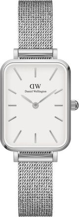 Daniel Wellington Elegante Ros&eacute;gouden Quadro Dameshorloge - Dames - Horloges - Grijs - ONE Size - Accessoires