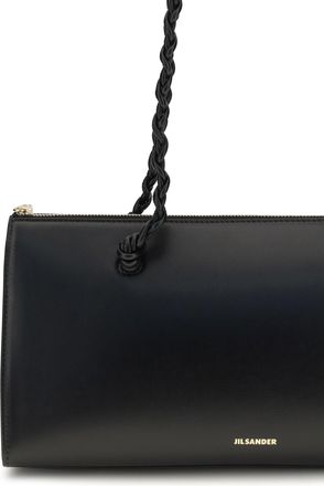 Jil Sander Womens Shoulder Bag Tangle Black Leather Calf (bos Taurus)