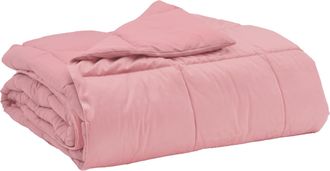 vidaXL Edred&oacute;n De Verano 135 X 220 Cm Verano Rosa Transpirable Vidaxl