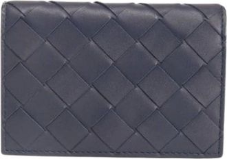 Bottega Veneta Pre-owned Card Case - - Pre-owned - Donna - Blu - ONE SIZE