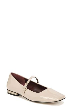 Franco Sarto Tinsley Square Toe Mary Jane Flat in Nude at Nordstrom, Size 5.5
