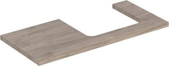 Keramag Keramag - Geberit One Placa De Lavabo, Recortable Derecha, 105x3x47 Cm