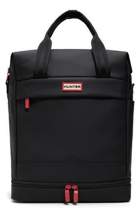 Hunter Urban PU Backpack in Black at Nordstrom Rack