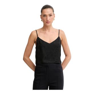 Pinko Mujer, Camisetas, Negro, Talla: L