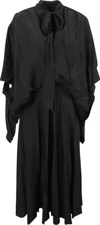 Balenciaga Dames, Jurken, Zwart, Maat: 2XS Zijde