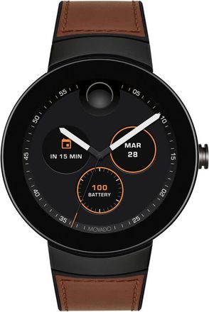 Movado Connect Black Dial Unisex Watch 3660019