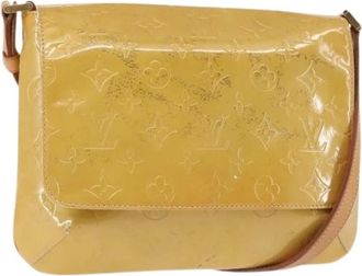 Louis Vuitton Pre-owned Vintage Schoudertas - Dames - Vintage Schoudertas - Geel - ONE Size - Leer - Vintage